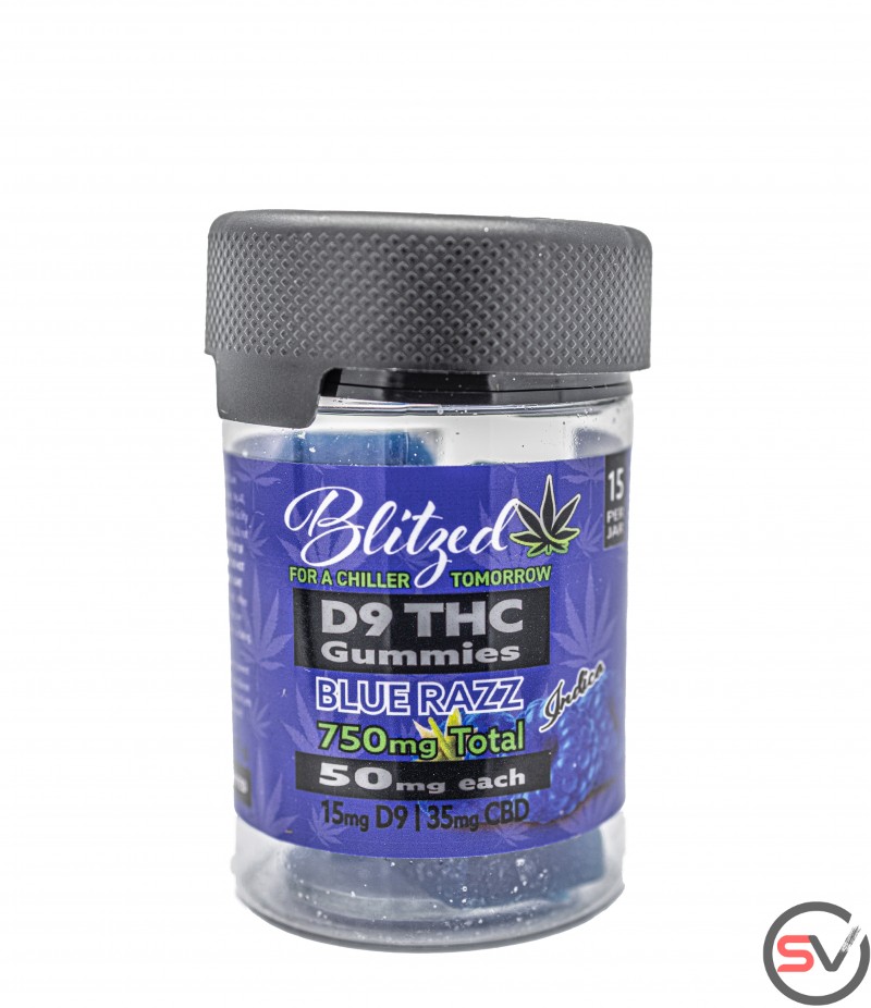 BLITZED D9 THC 15 PIECE 750MG